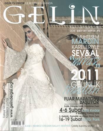Jan. 2011, Gelin Ev Dekor (Monthly Magazine)