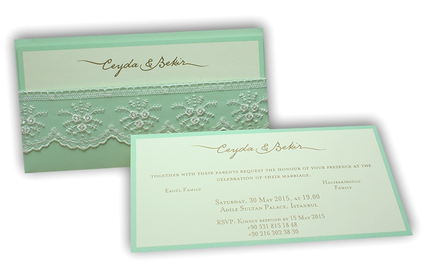 1702 Wedding Invitations