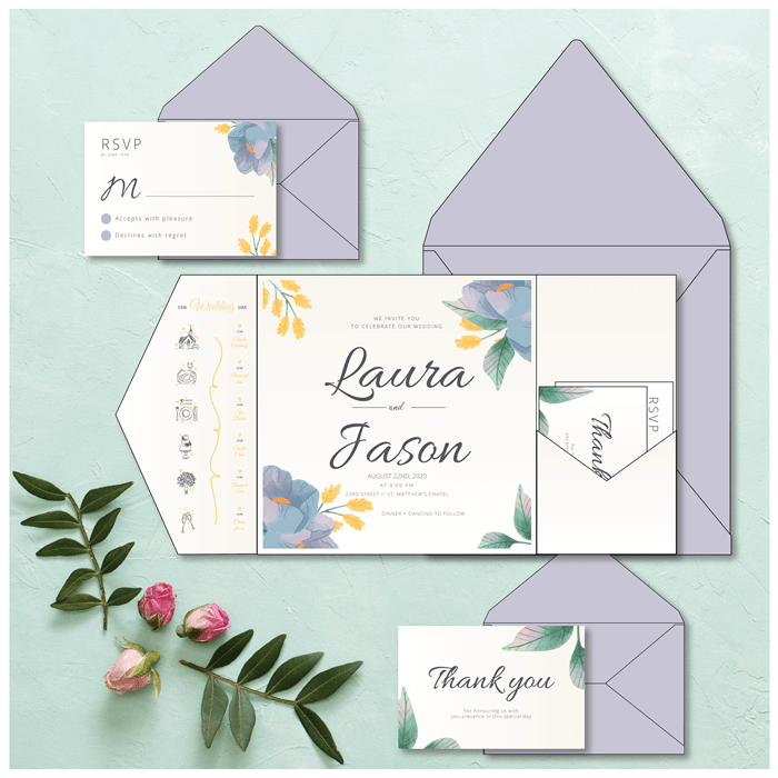 151 Pocket Invitations