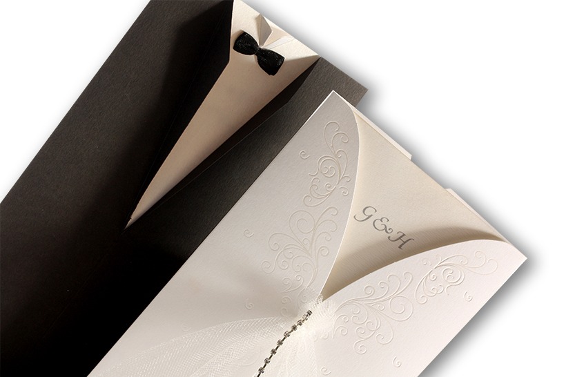 1801 Bride&Groom Invitations
