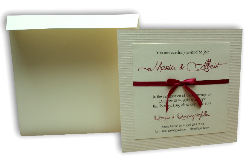 1905 Wedding Invitations