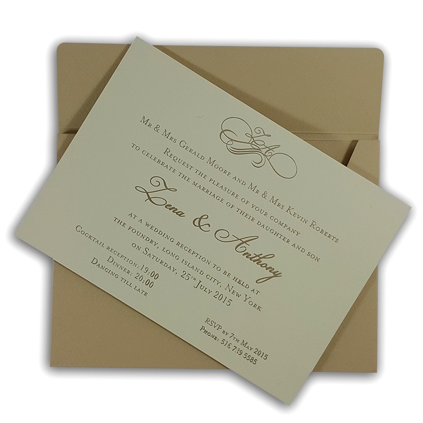 1907 Wedding Invitations