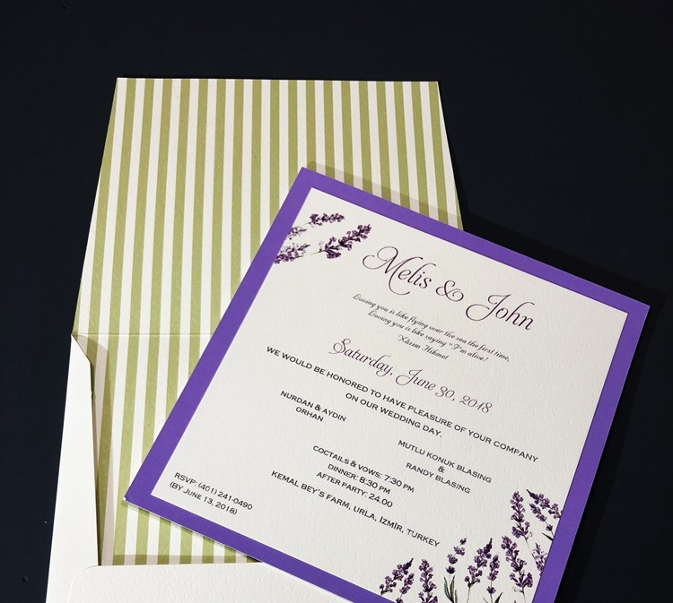 1911 Wedding Invitations