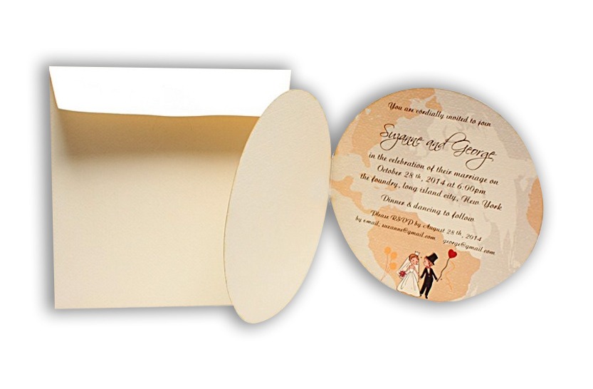 1601 Wedding Invitations