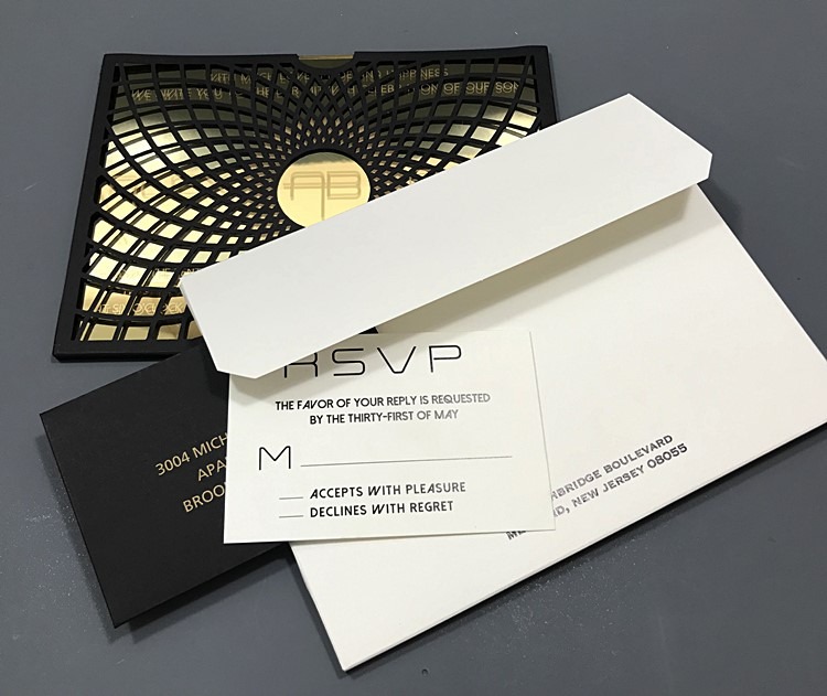 3101 Laser Cut Invitation