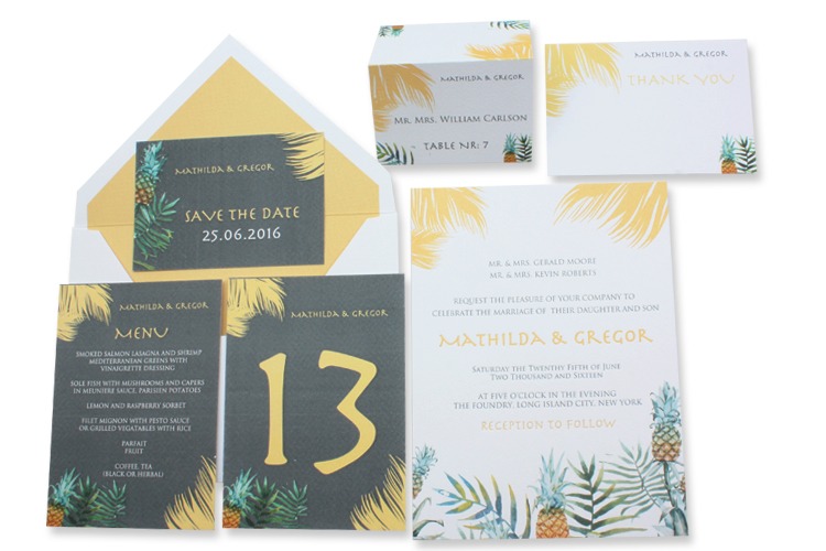 3516 Wedding Invitations