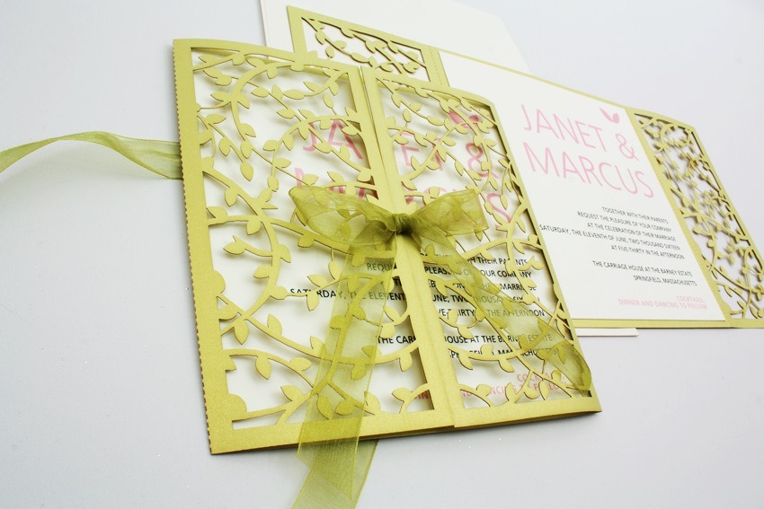 4022 Wedding Invitations