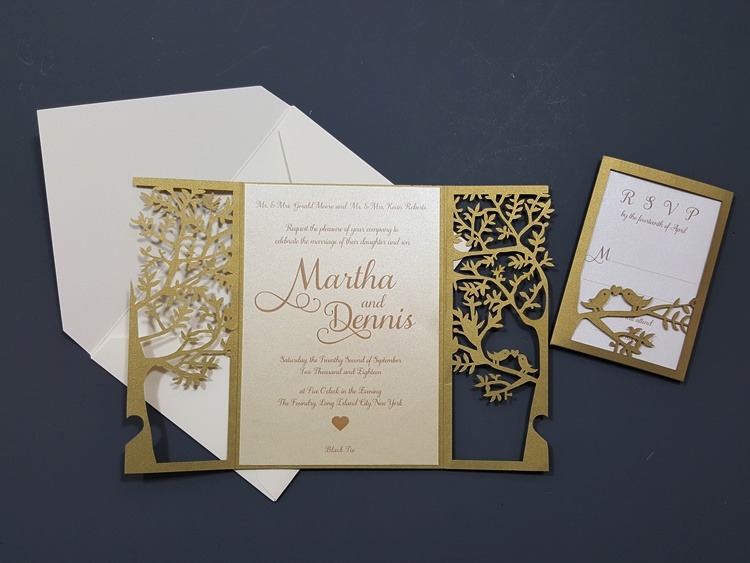 4042 Wedding Invitations