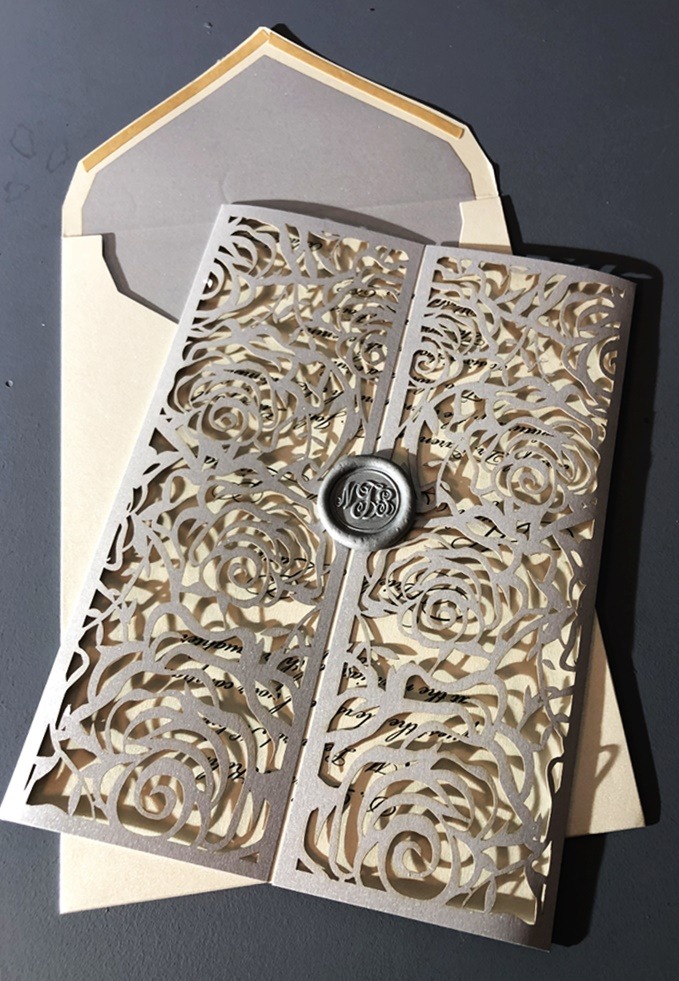 4046 Laser Cut Invitation
