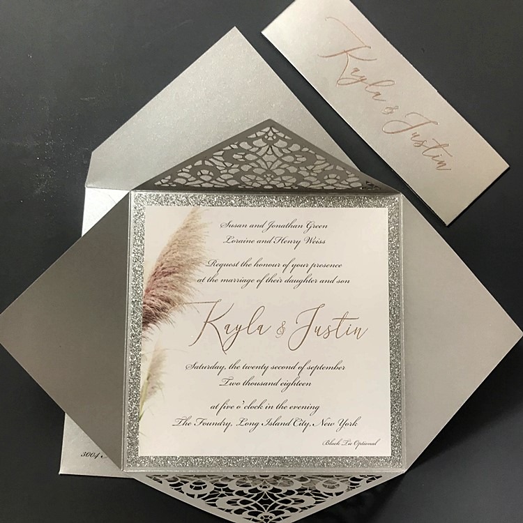 4049 Laser Cut Invitation