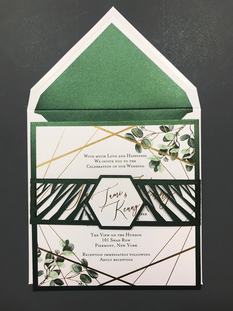 4055 Laser Cut Invitation