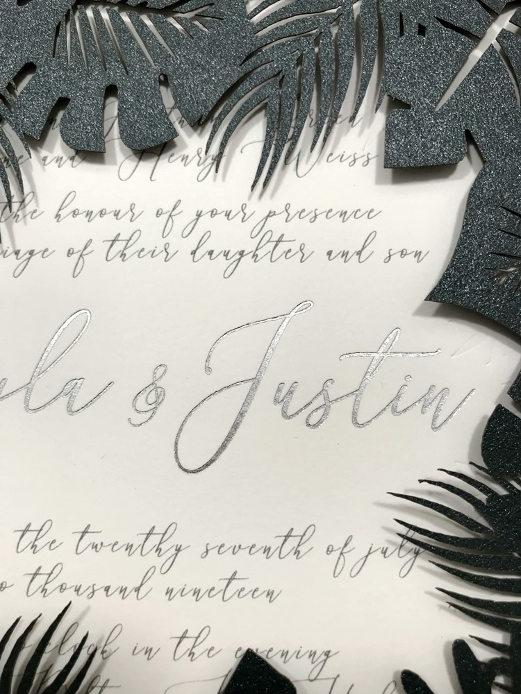 4057 Laser Cut Invitation