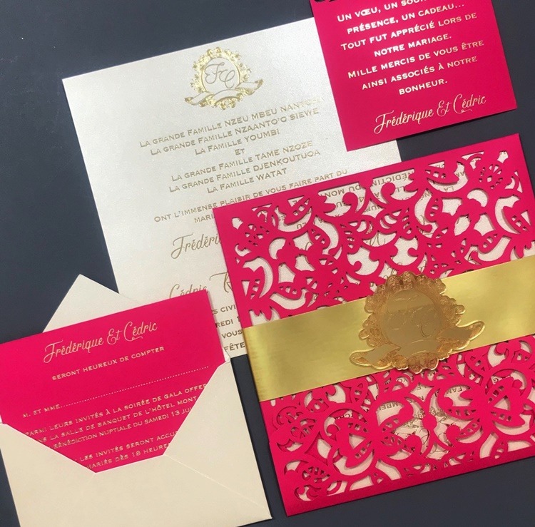 4062 Laser Cut Invitation