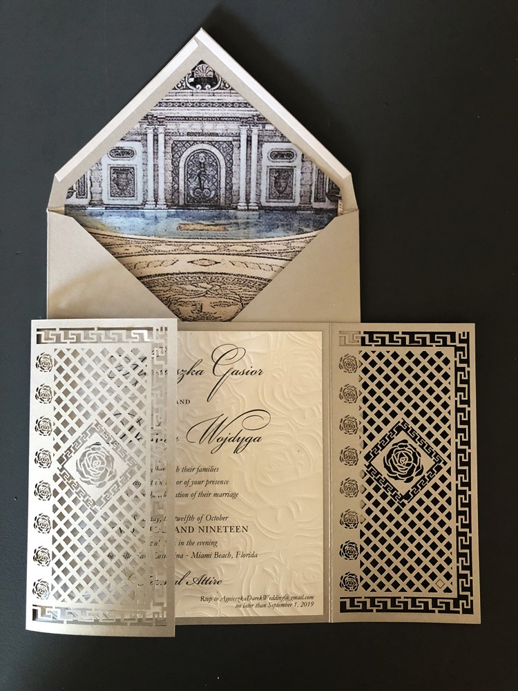 4064 Laser Cut Invitation