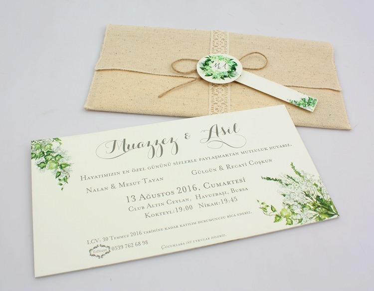 6018 Wedding Invitations