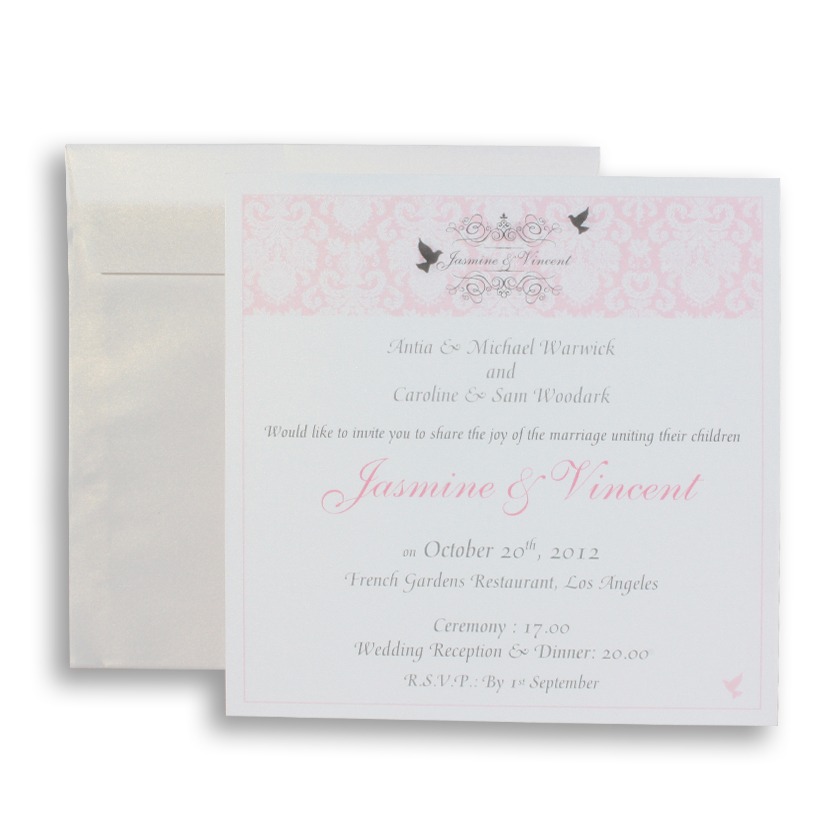 4605 Wedding Invitations