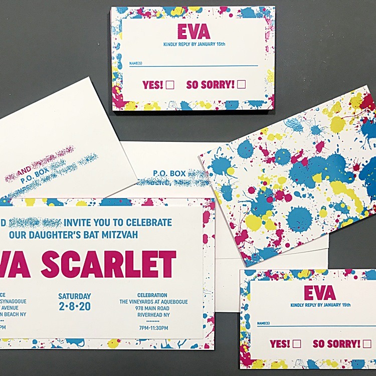 Custom invitation 120