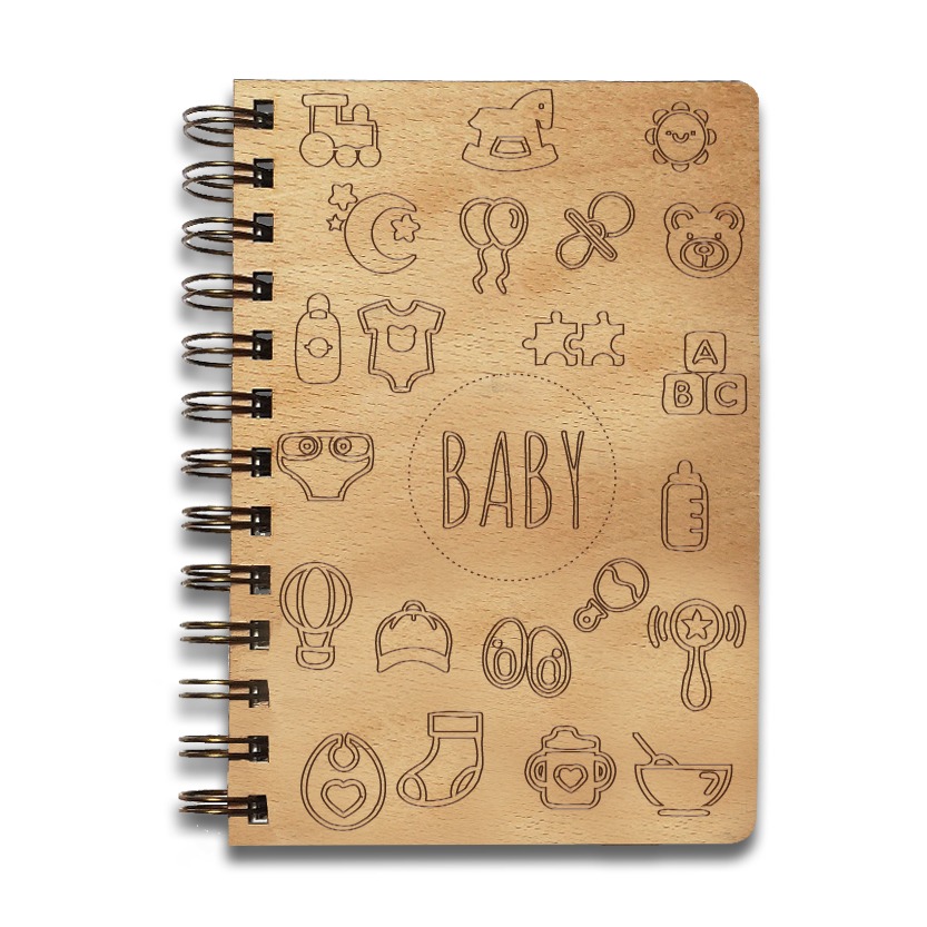 Wooden Cover Notebook with Special Design 1