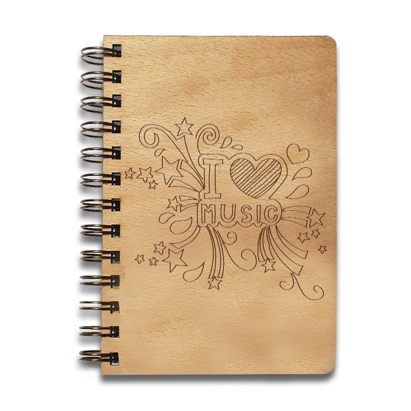 Wooden Cover Notebook with Special Design 7