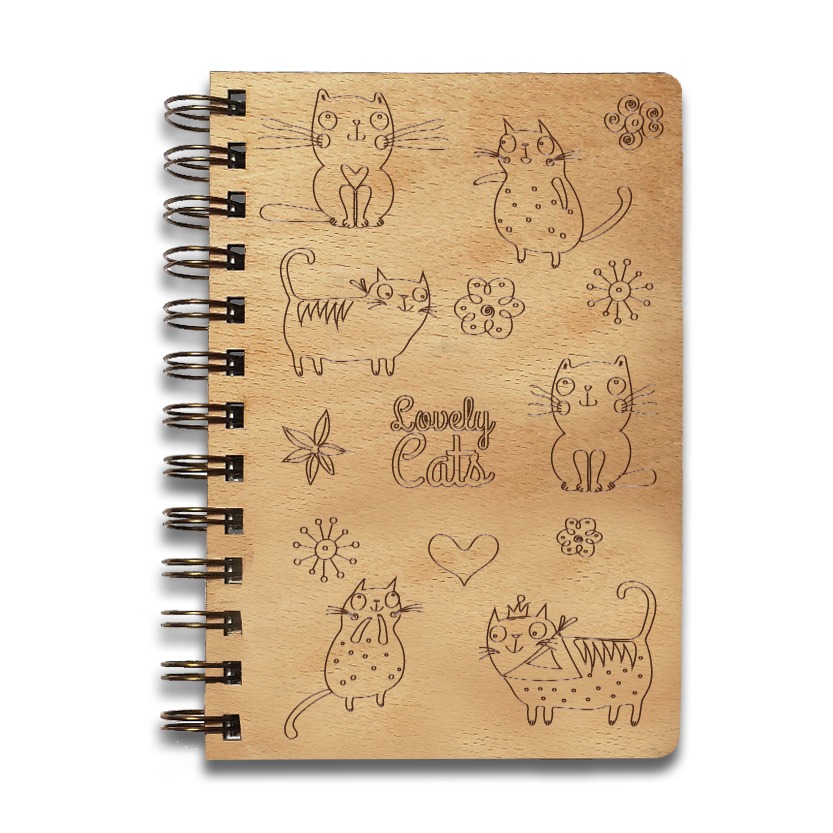 Wooden Cover Notebook with Special Design 8