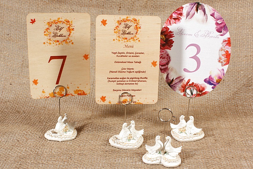 Card Holders Bride&Groom