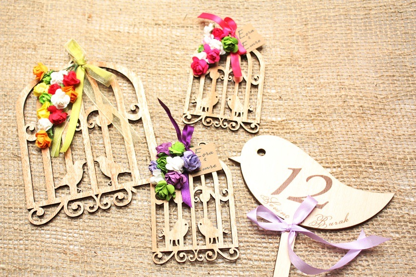 Wooden Table Ornaments