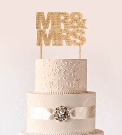 Wooden Cake Ornaments - Custom Design