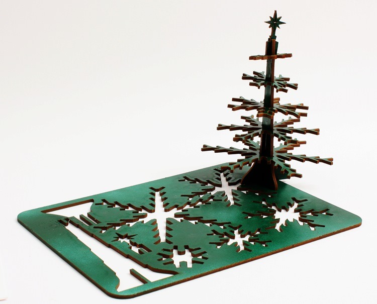 Wooden Christmass Tree
