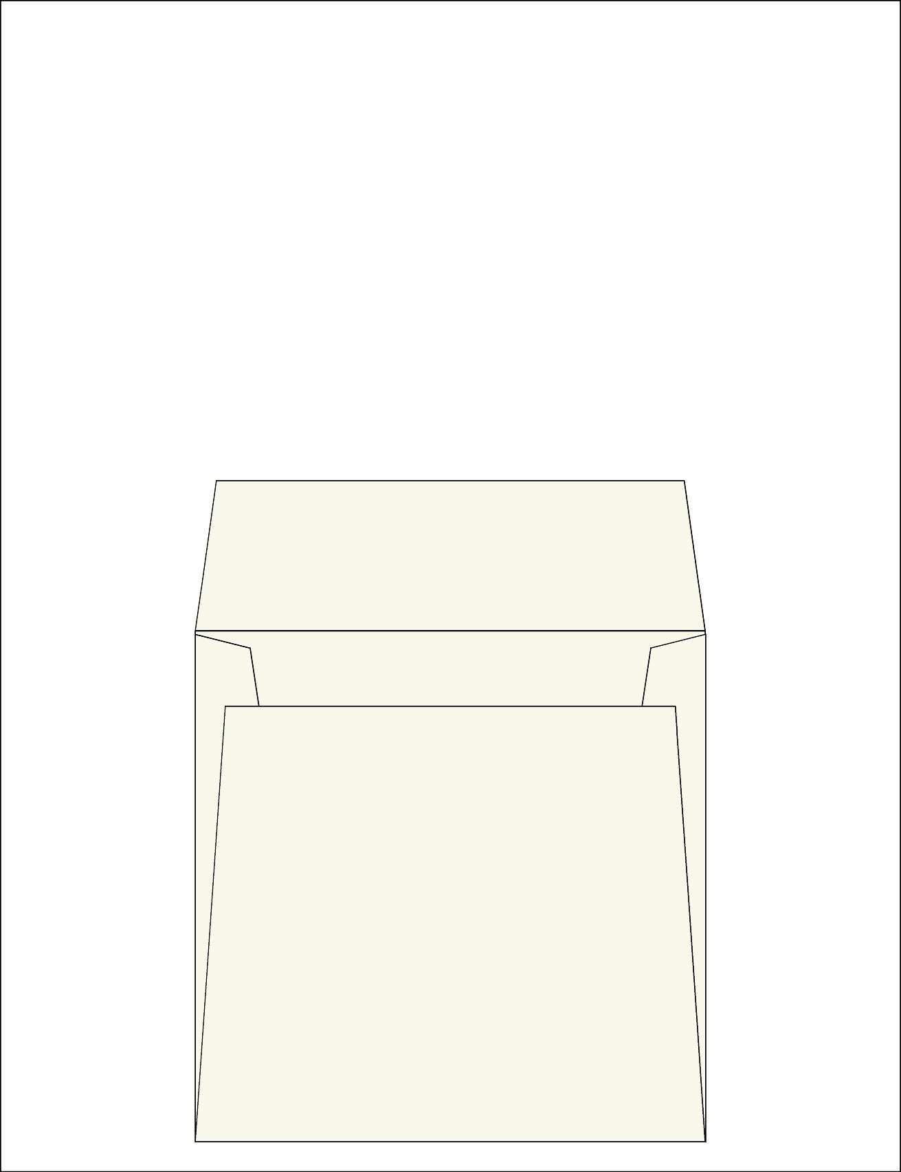 Envelope 01</br>6.7x6.7 " / 17x17 cm