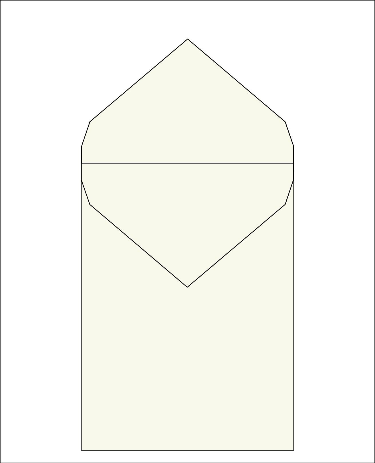 Envelope 100<br /> 9x6.7 " / 23x17 cm