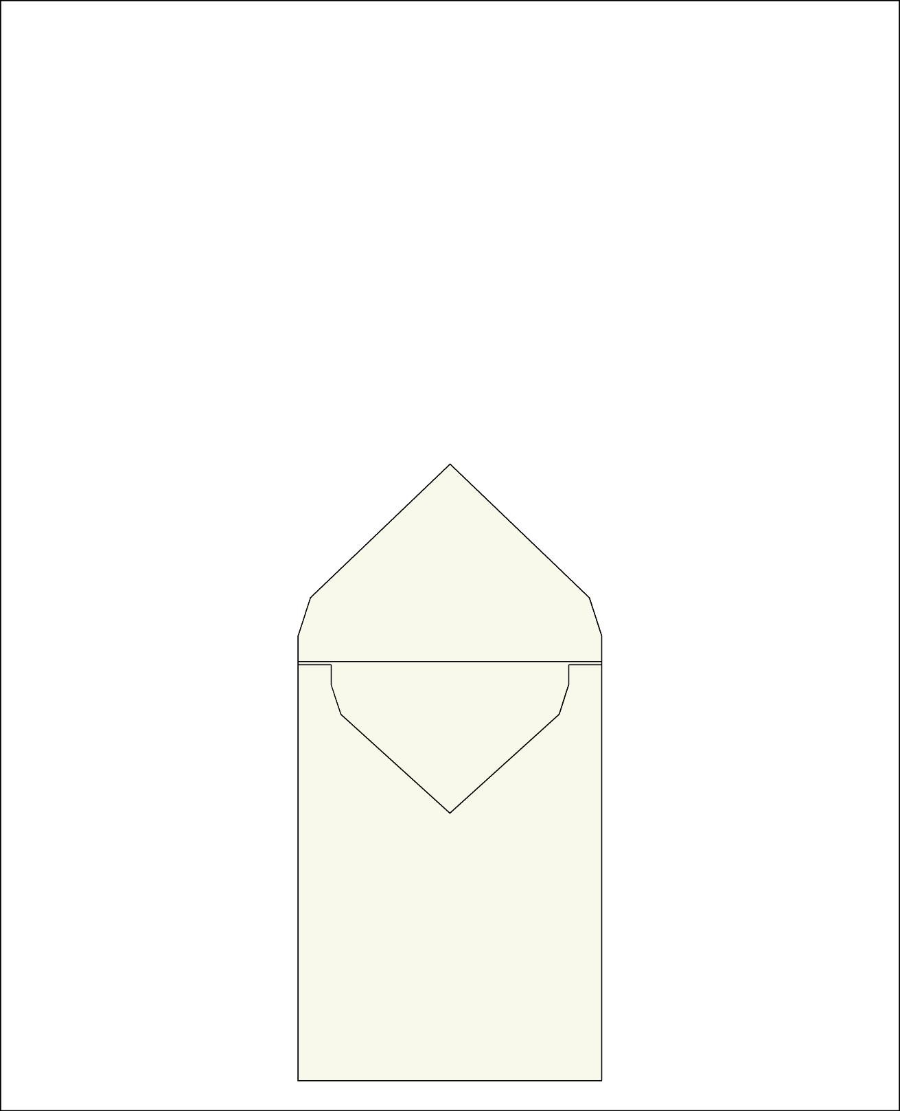 Envelope 102<br /> 3.8x5.4 " / 9.7x13.7 cm