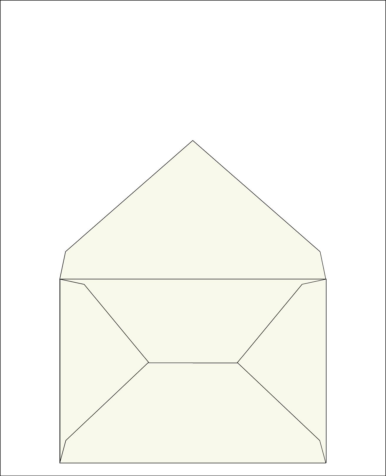 Envelope 110<br /> 8.15x5.79 " / 20.7x14.7 cm