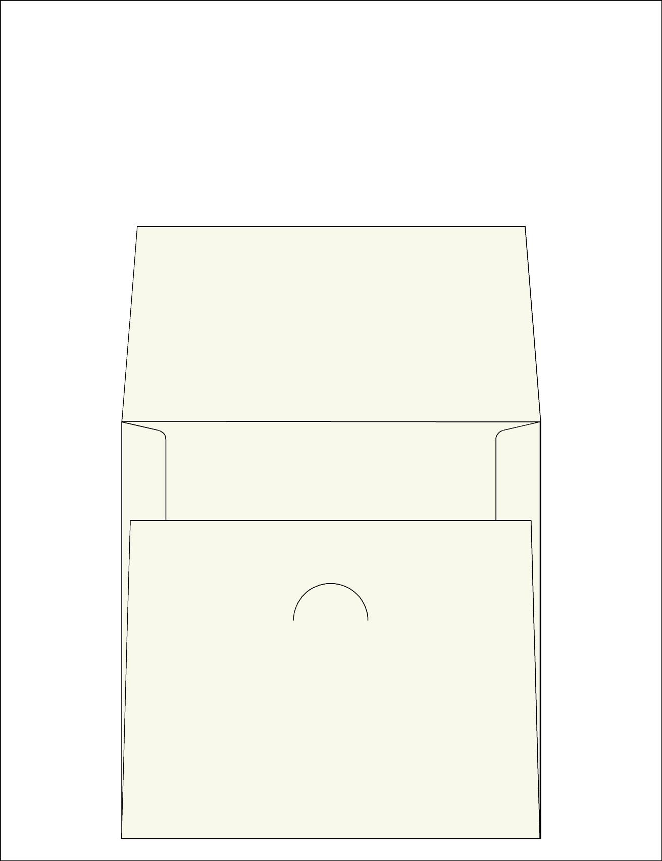 Envelope 114<br /> 7.5x7.5 " / 19x19 cm