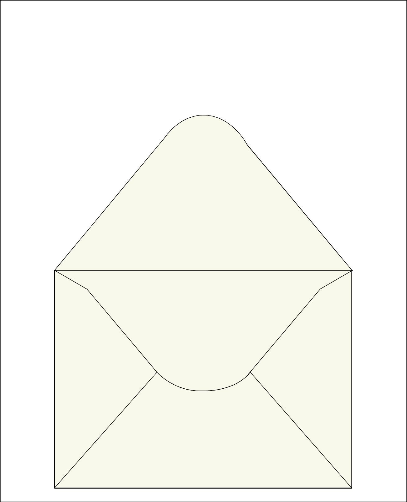 Envelope 17<br /> 8.6x6.3 " / 22x16 cm