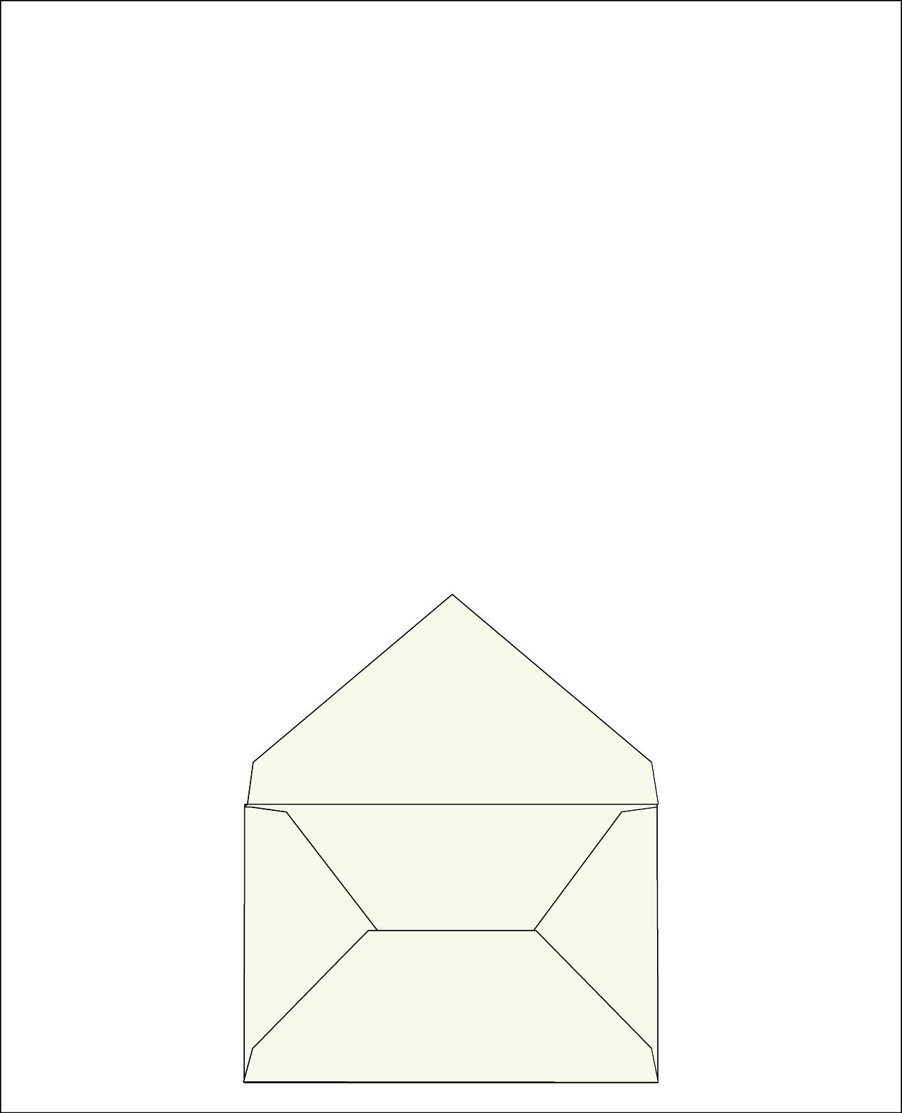 Envelope 18<br /> 5.5x3.5 " / 13.7x9 cm