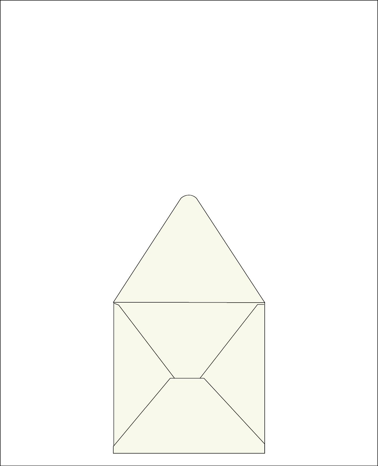 Envelope 23<br /> 4.7x4.7 " / 12x12 cm
