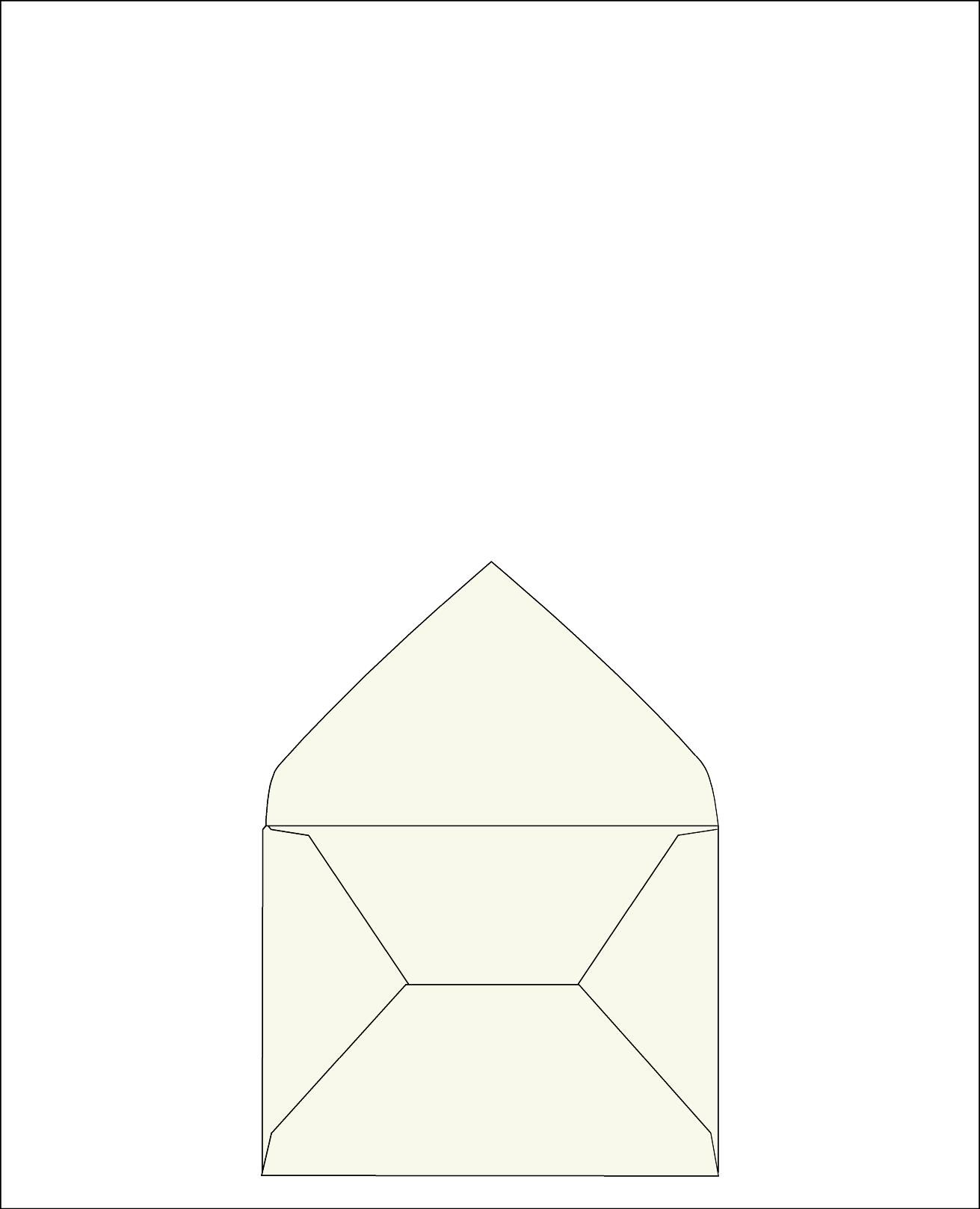 Envelope 27<br /> 5.5x4.2 " / 14x10.7 cm