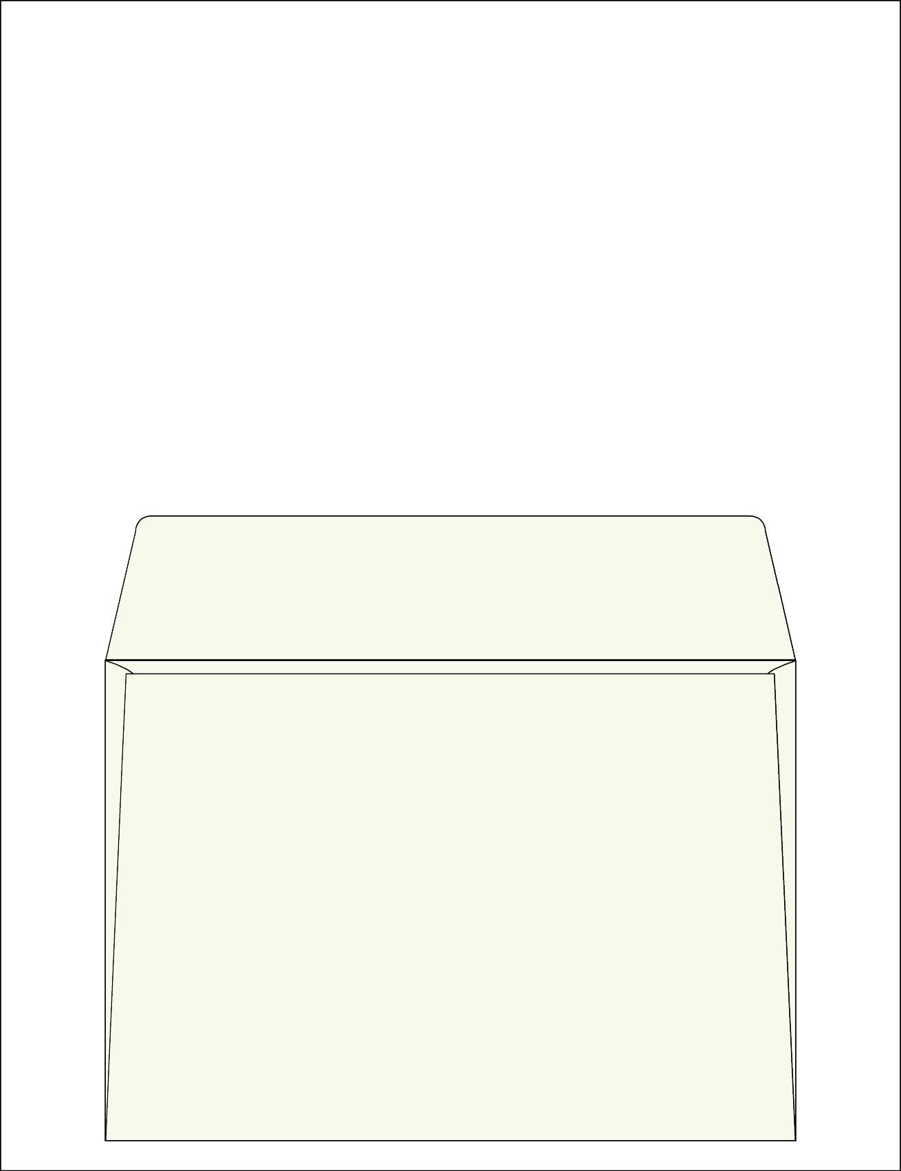Envelope 42<br /> 9x6.3 " / 23x16 cm