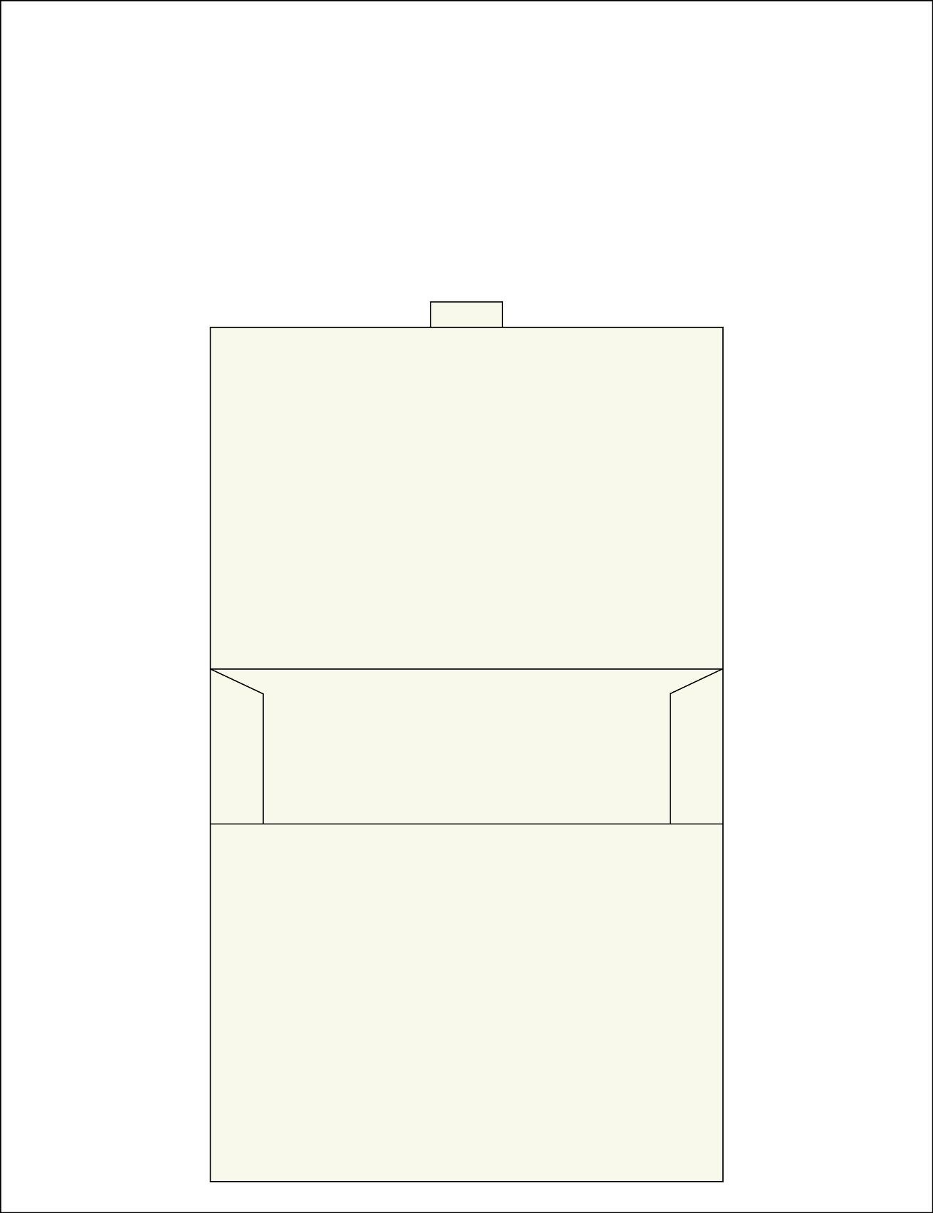 Envelope 50<br /> 6.4x6.4 " / 16.3x16.3 cm