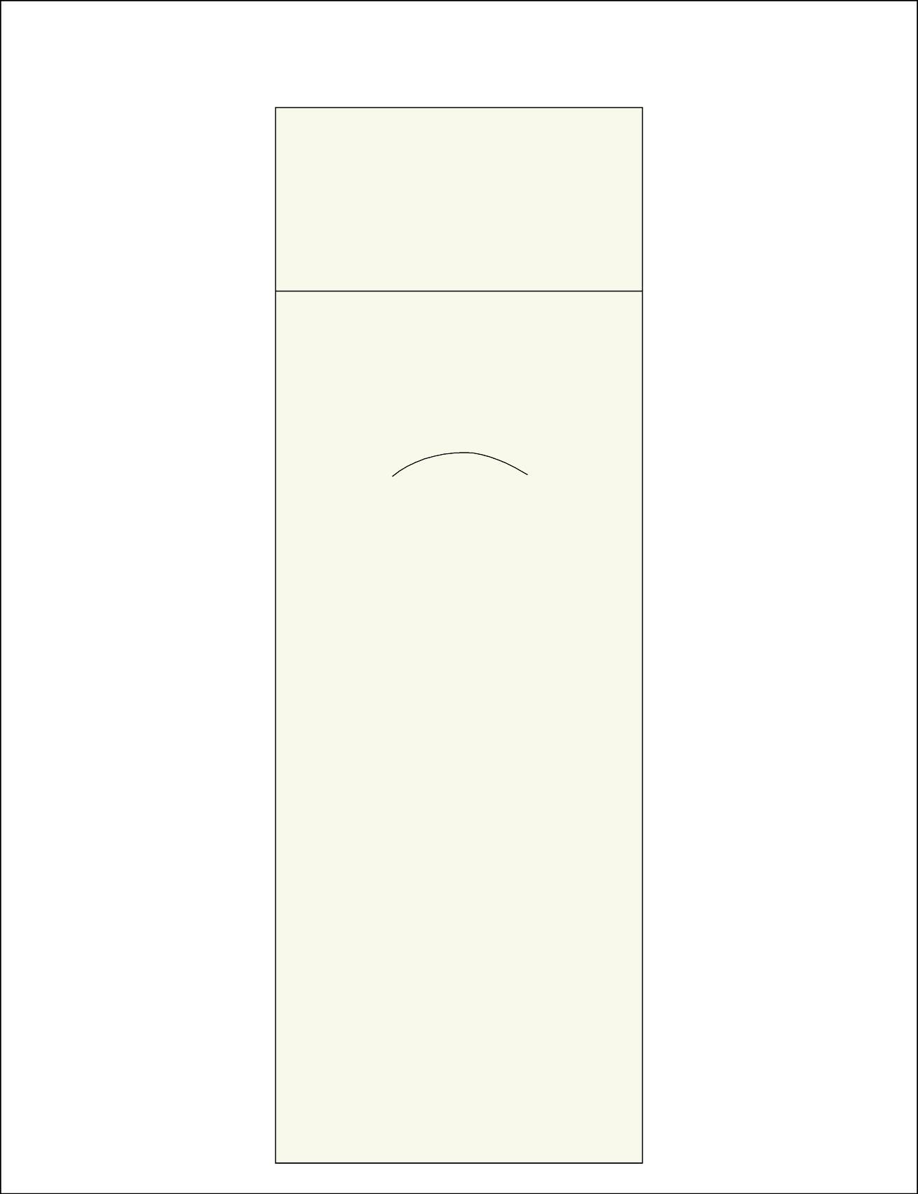 Envelope 63<br /> 4.7x11.2 " / 12x28.5 cm