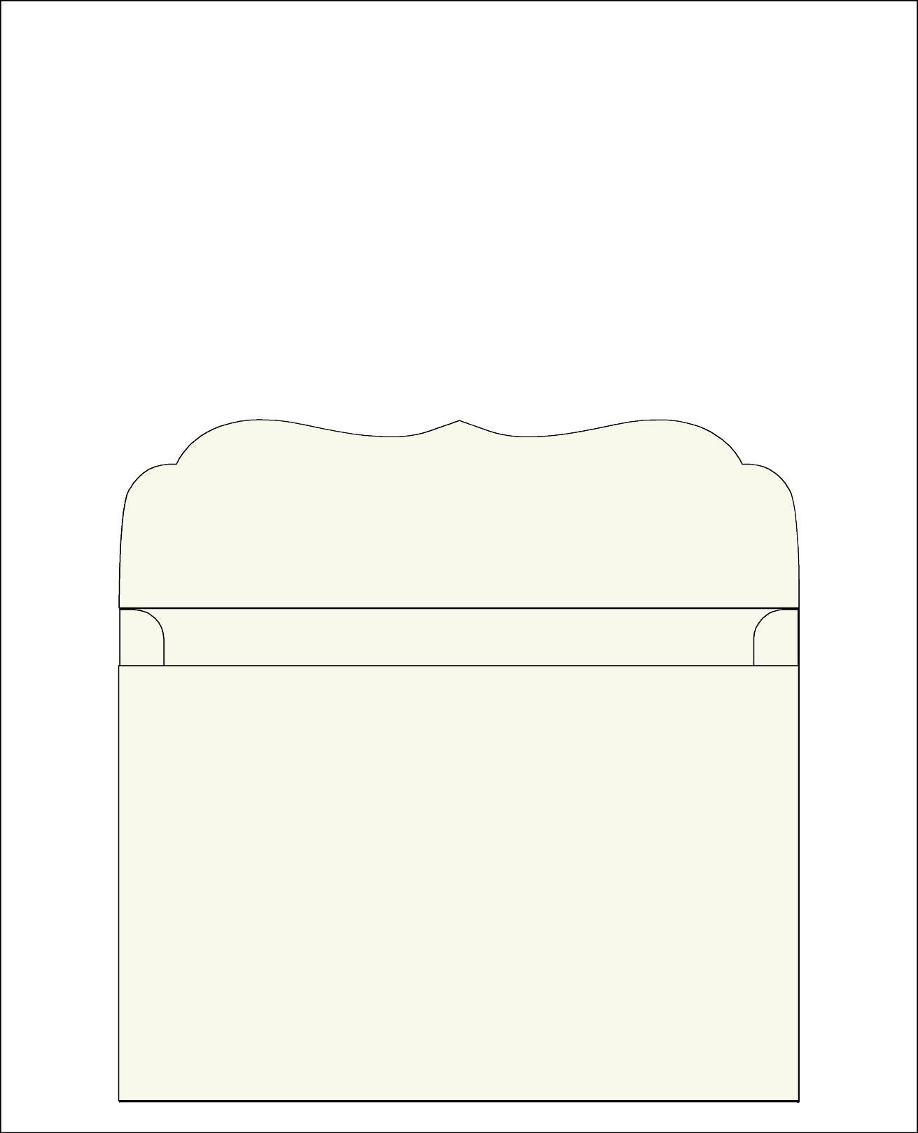 Envelope 85<br /> 8.8x6.4 " / 22.3x16.3 cm