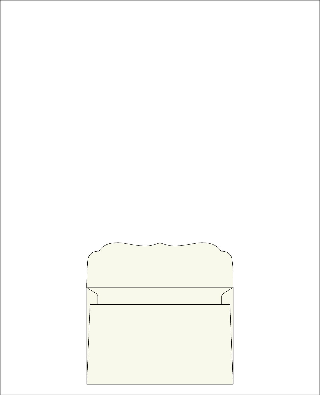Envelope 86<br /> 5.4x3.5 " / 13.7x9 cm