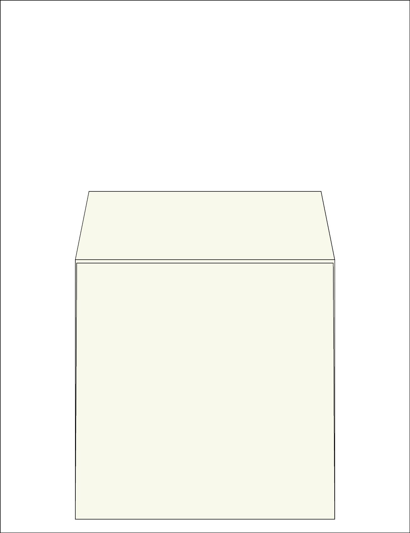 Envelope 09<br /> 7.5x7.5 " / 19x19 cm