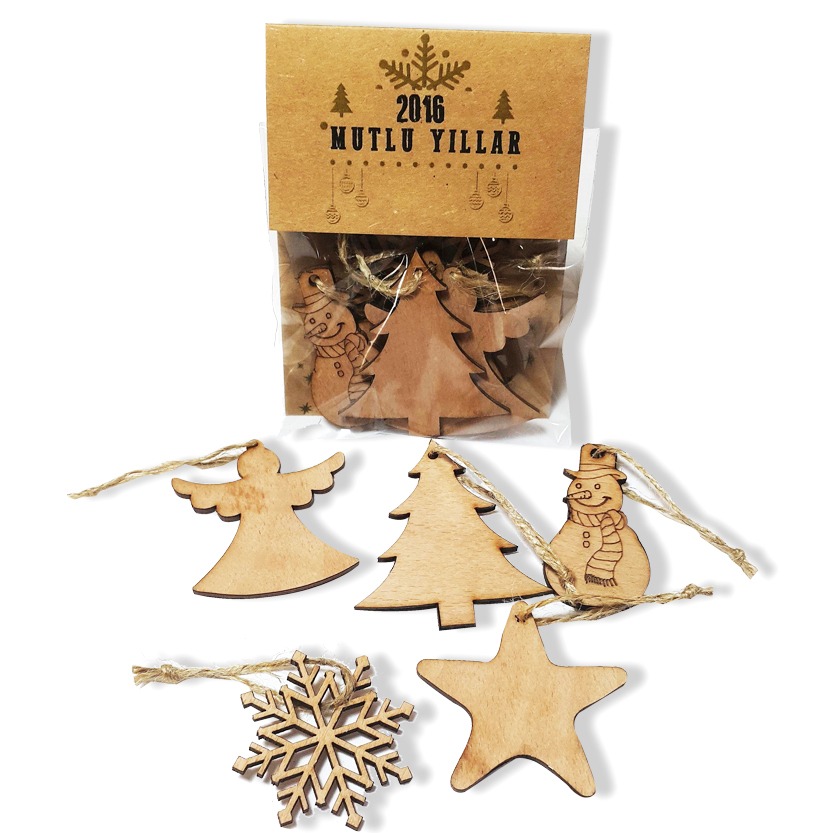 Wooden Christmass Decorations