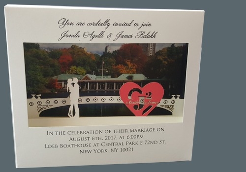 4922 3D Wedding Invitations 29 10 1