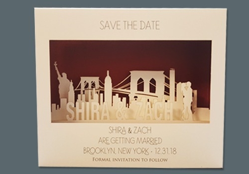 4922 3D Wedding Invitations 31 14 1