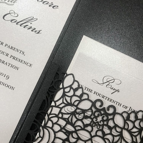 4044 Laser Cut Invitation 11 4044cd