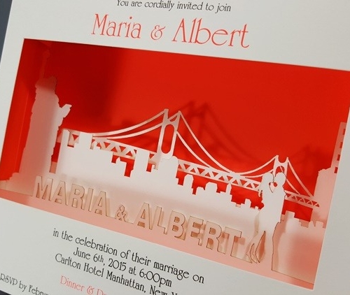 4922 3D Wedding Invitations 28 4922 gdd