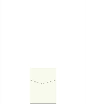 Folder with pocket 188<br/>5.5x7.5” / 14x19 cm