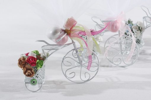 Flowered Bcycle (White)